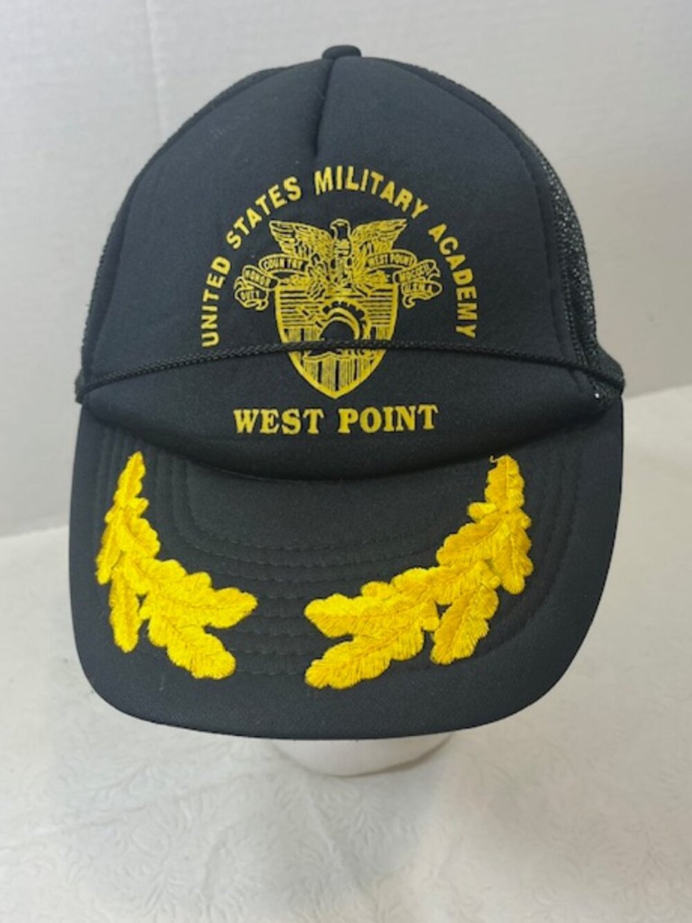 United States Military Academy West Point Trucker/Baseball Snapback Hat Black